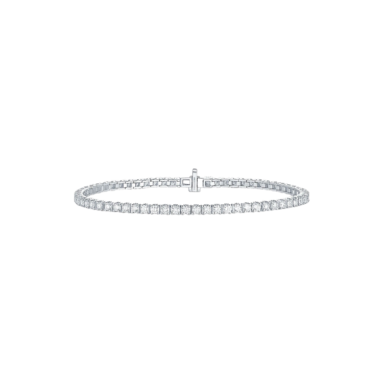 Lab Grown Diamond Modern Tennis Bracelet