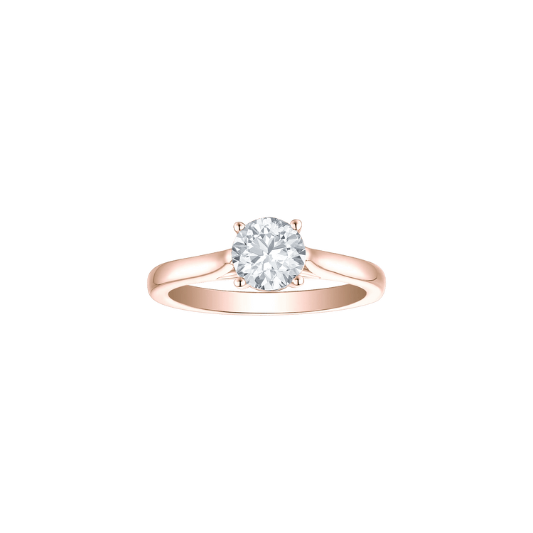 Lab Grown Diamond Solitaire Engagement Ring