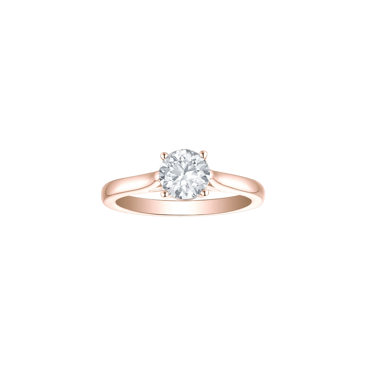Lab Grown Diamond Solitaire Engagement Ring