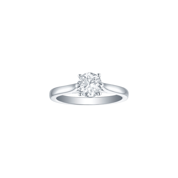Lab Grown Diamond Solitaire Engagement Ring