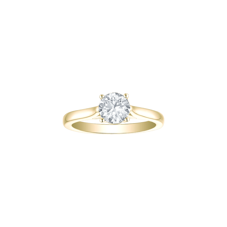 Lab Grown Diamond Solitaire Engagement Ring