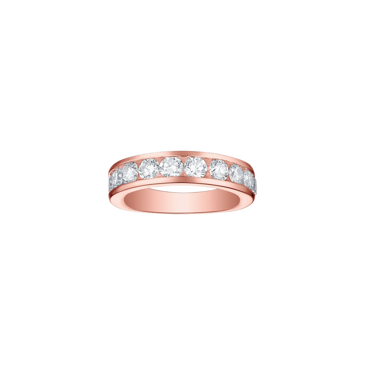Lab Grown Diamond Channel Set Eternity Band