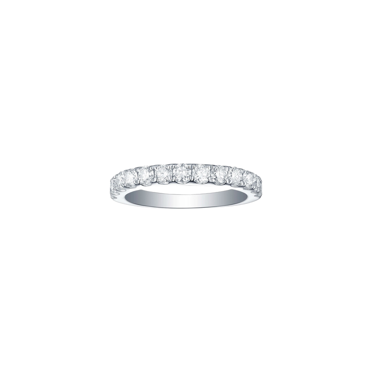 Lab Grown Diamond Half Eternity Band