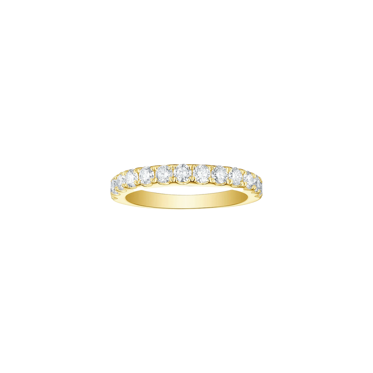 Lab Grown Diamond Half Eternity Band
