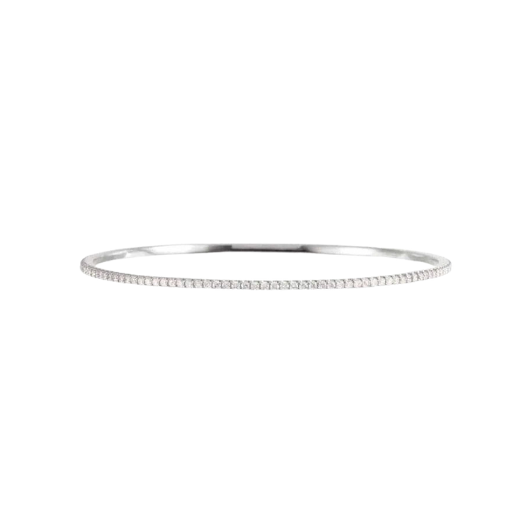 Lab Grown Diamond Bangle Bracelet