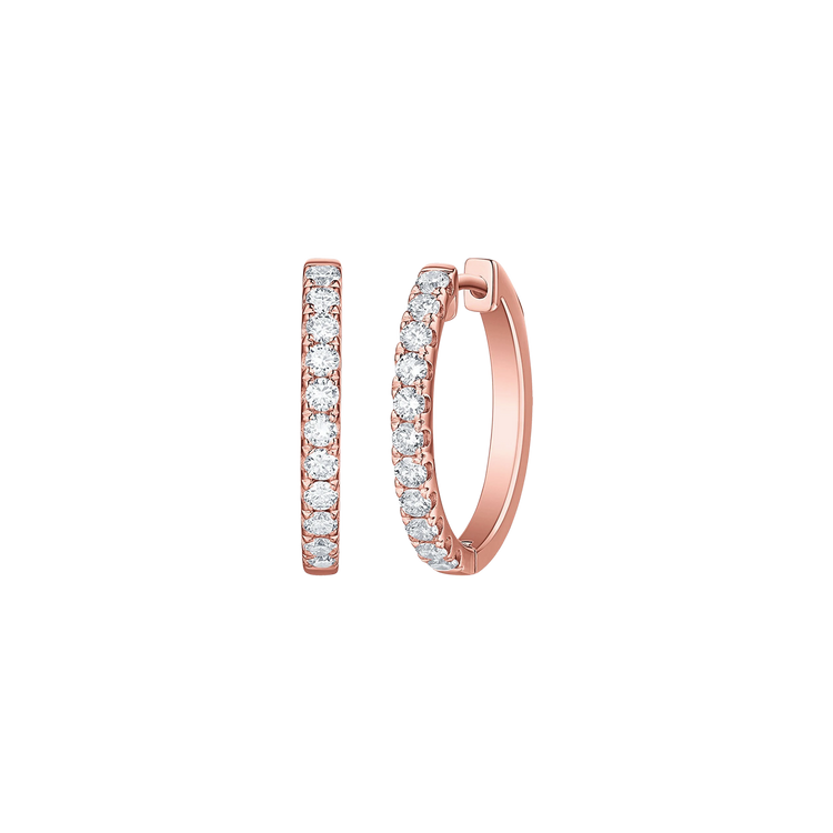 Lab Grown Diamond Classic Hoops