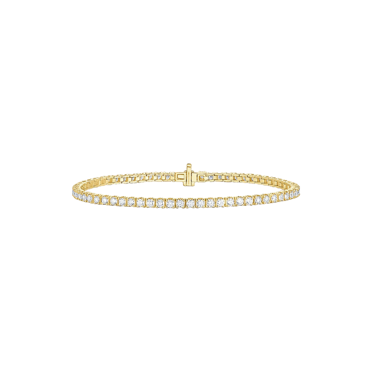 Lab Grown Diamond Modern Tennis Bracelet