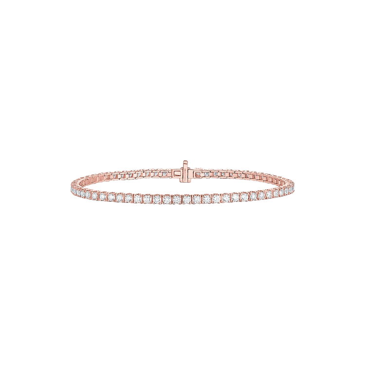 Lab Grown Diamond Modern Tennis Bracelet