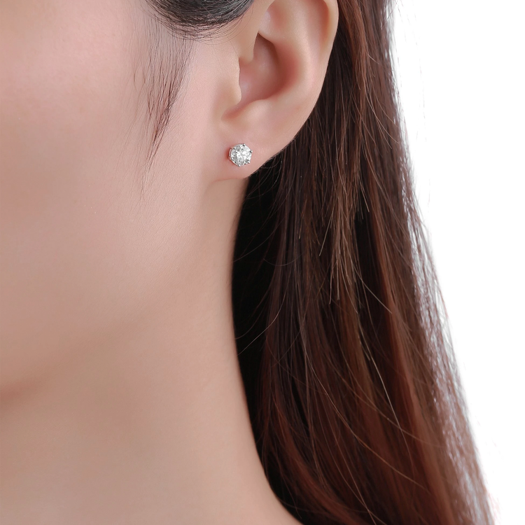 Lab Grown Diamond Stud Earrings