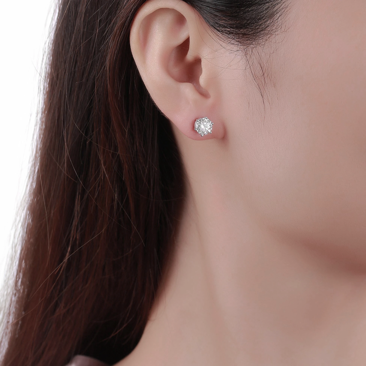 Lab Grown Diamond Stud Earrings