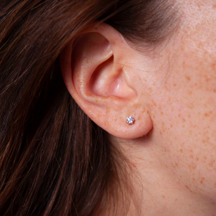 Lab Grown Diamond Stud Earrings