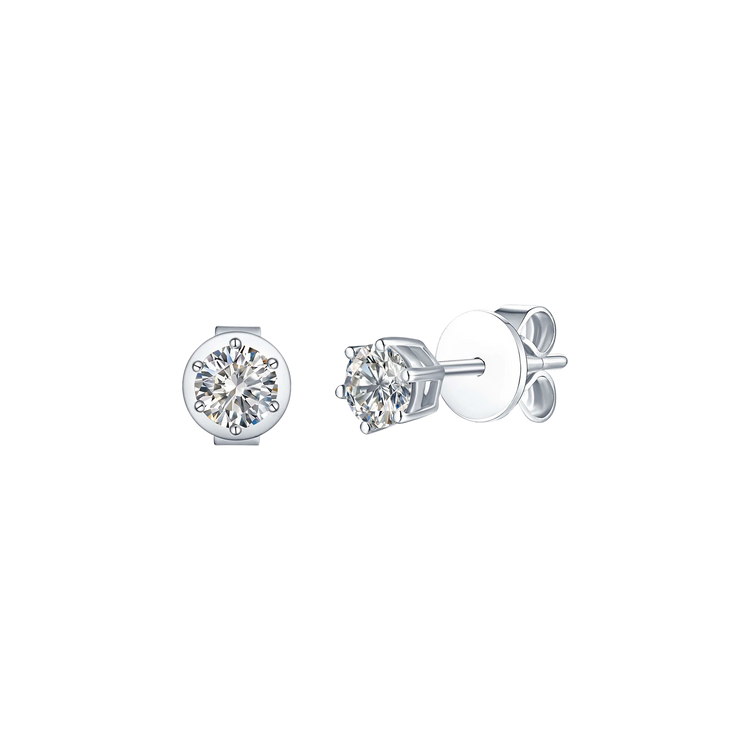 Lab Grown Diamond Stud Earrings