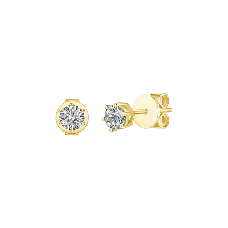 Lab Grown Diamond Stud Earrings