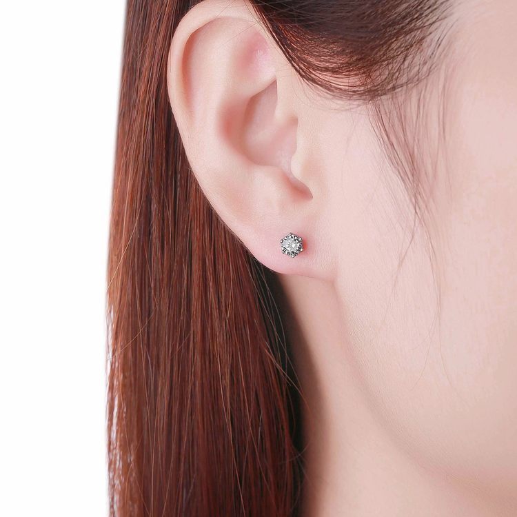 Lab Grown Diamond Stud Earrings