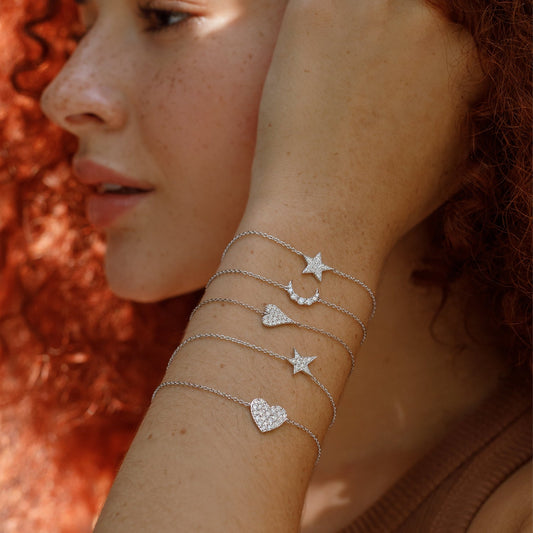 Lab Grown Diamond Star Bracelet