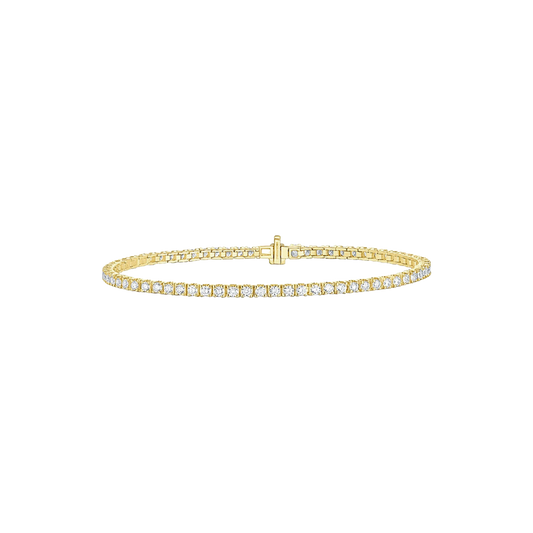 Lab Grown Diamond Modern Tennis Bracelet