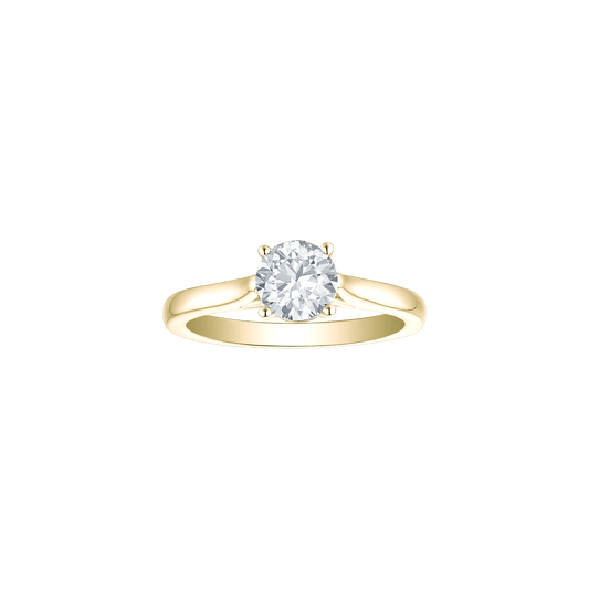 Lab Grown Diamond Solitaire Engagement Ring