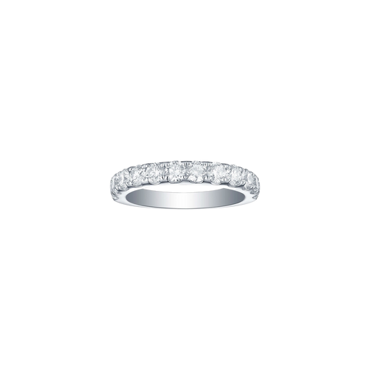 Lab Grown Diamond Half Eternity Band