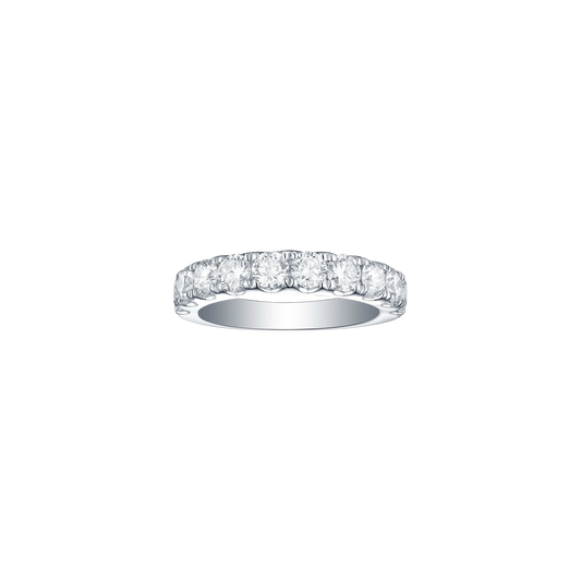 Lab Grown Diamond Half Eternity Band