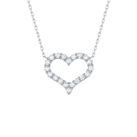 Lab Grown Diamond Heart Necklace