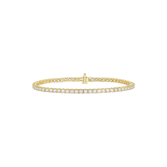 Lab Grown Diamond Modern Tennis Bracelet