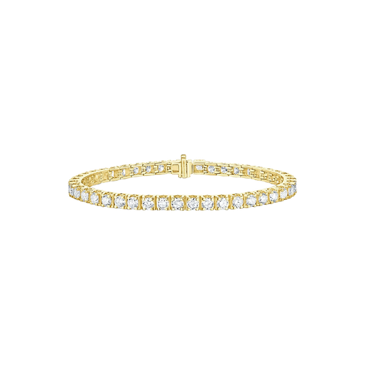Lab Grown Diamond Modern Tennis Bracelet
